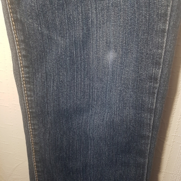 Apple Bottoms Midrise Straight Leg Blue Jeans - Picture 9 of 15